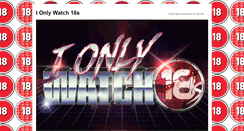 Desktop Screenshot of ionlywatch18s.com